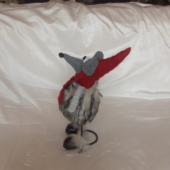 *NEW* Springy Bobble Head Body Christmas Mouse - Picture 4 of 5